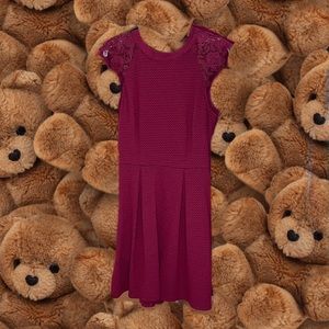 Red Dress with Pockets